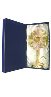 Gold Plated Monstrance + Case