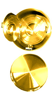 Monstrance Luna Case: Gold Luna Case