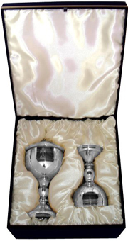 Chalice & Ciborium Case Covered in Velvet